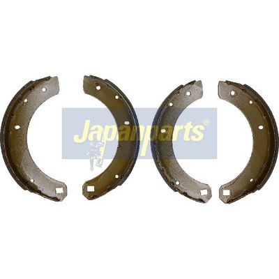 JAPANPARTS Комплект барабанных колодок