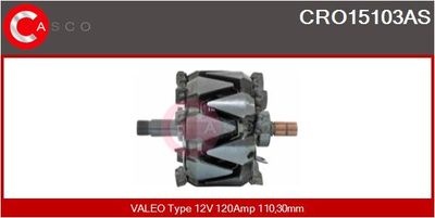CASCO Rotor, generator Brand New HQ (CRO15103AS)