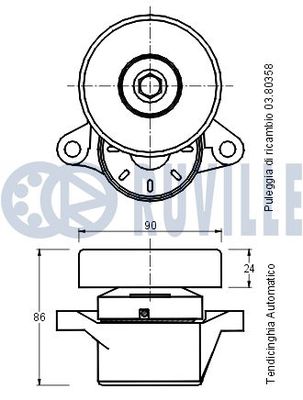 INTINZATOR CUREA CUREA DISTRIBUTIE RUVILLE 540844 1