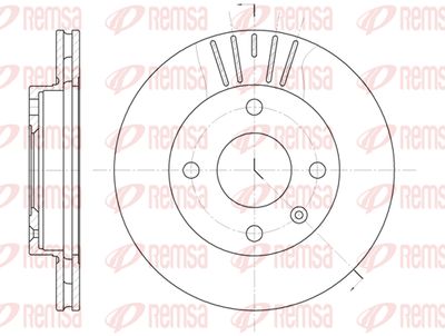 REMSA 6096.10 Тормозные диски  для FORD COURIER (Форд Коуриер)