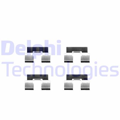DELPHI LX0329 Скобы тормозных колодок  для ROVER 25 (Ровер 25)
