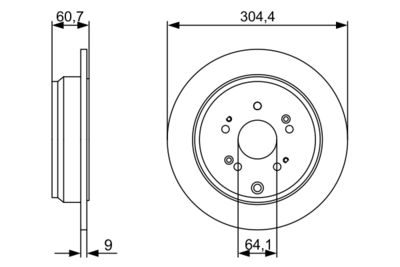 Brake Disc 0 986 479 V84