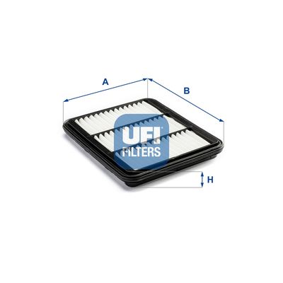 Воздушный фильтр UFI 30.278.00 для CHEVROLET MATIZ