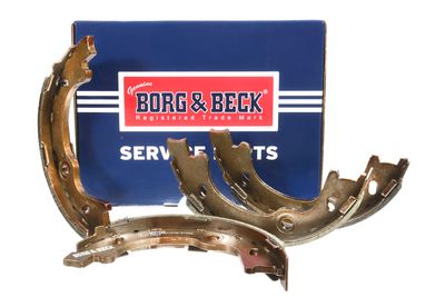 комплект спирачна челюст, ръчна спирачка BORG & BECK BBS6400