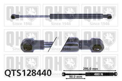 QUINTON HAZELL QTS128440 Амортизатор багажника и капота  для BMW 3 (Бмв 3)