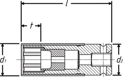 Kovaný nástrčkový orech HAZET 903SLG-21