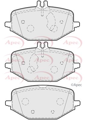 Brake Pad Set APEC PAD2318