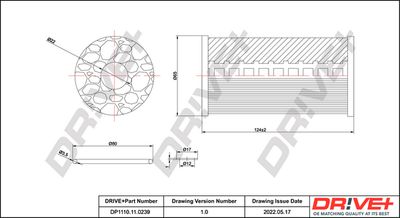 Масляный фильтр Dr!ve+ DP1110.11.0239 для LANCIA VOYAGER