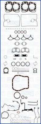 Комплект прокладок, двигатель AJUSA 50165300 для SUBARU LEGACY