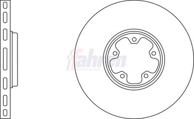 Fahren Brake Disc FBD6090