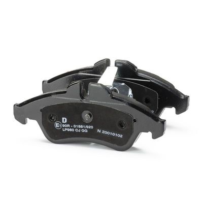 BREMSBELAGSATZ SCHEIBENBREMSE DELPHI LP980 4