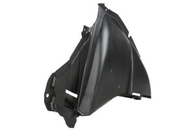 Plastic spatbordbekleding Voor Links (onderste deel, termoformowane próżniowo) past: BMW 6 GRAN TURISMO G32 11.17-