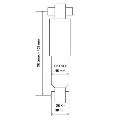 Amortyzator KYB 6447502