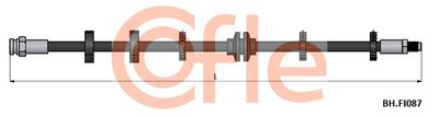 Тормозной шланг COFLE 92.BH.FI087 для FIAT TIPO