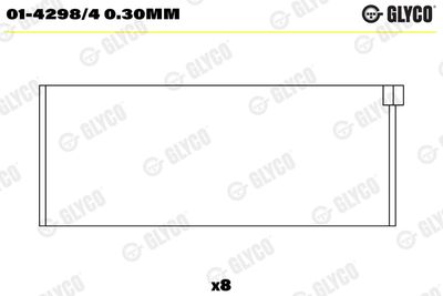 CUZINETI BIELA GLYCO 0142984030MM