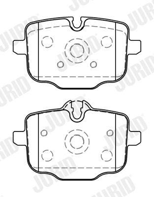 Brake Pad Set, disc brake 573878J