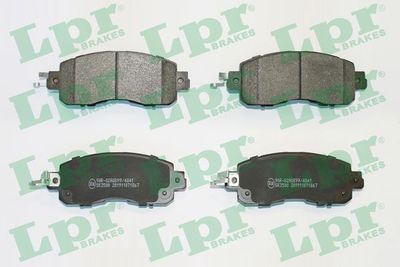 Brake Pad Set, disc brake 05P1867