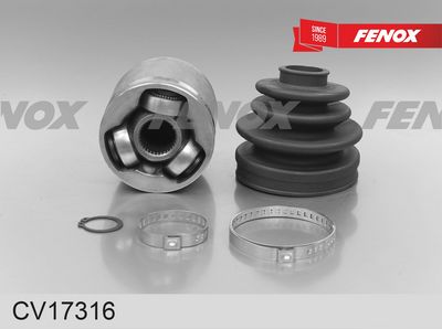 каре комплект, полуоска FENOX CV17316