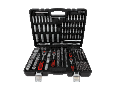 Ks Tools - Gola sada 1/4"+3/8"+1/2", 255ks