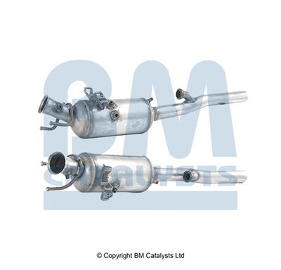 Filtr sadzy / filtr cząstek stałych, układ wydechowy BM CATALYSTS 2464903020
