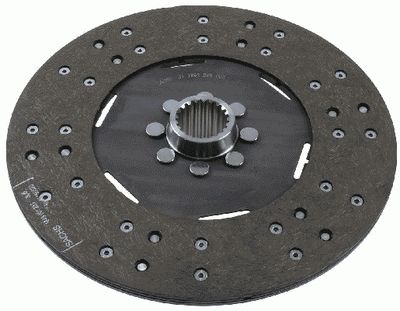 Koppelingsplaat/plaat (310mm, volledig profiel)