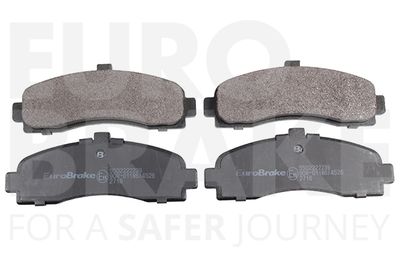 EUROBRAKE 5502222239 Тормозные колодки и сигнализаторы  для NISSAN MICRA II (K11) 1.0 i 16V