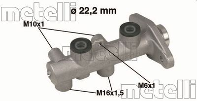 METELLI 05-0345 Ремкомплект главного тормозного цилиндра  для HYUNDAI GETZ (Хендай Гетз)
