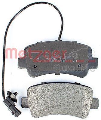 SET PLACUTE FRANA FRANA DISC METZGER AUTOTEILE 1170111 2