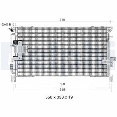 KONDENSATOR KLIMAANLAGE