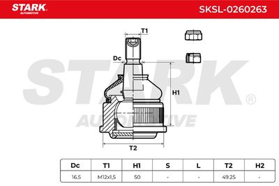 Шарнири STARK SKSL-0260263