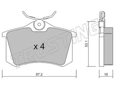 SET PLACUTE FRANA FRANA DISC