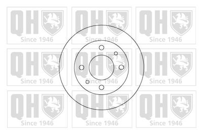 QUINTON HAZELL BDC4330 Тормозной диск 