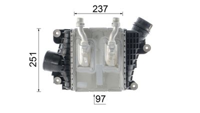 INTERCOOLER COMPRESOR MAHLE CI332000P 9