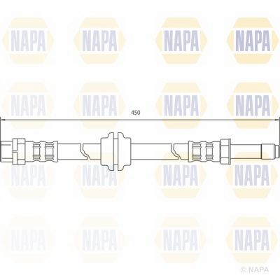 Brake Hose NAPA NBH1011