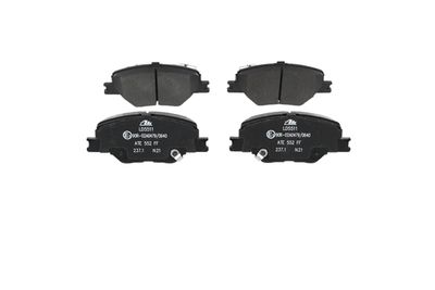 BREMSBELAGSATZ SCHEIBENBREMSE ATE 13047055112 14