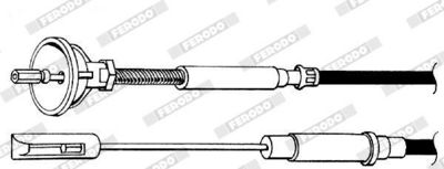 SEILZUG KUPPLUNGSBETäTIGUNG FERODO FCC421156 1