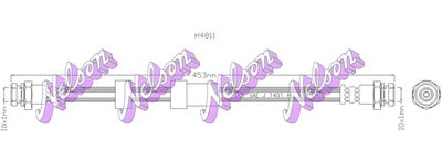 Тормозной шланг KAWE H4811 для FORD RANGER