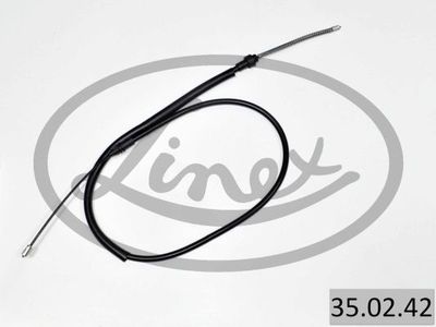 Тросик, cтояночный тормоз LINEX 35.02.42 для RENAULT CLIO
