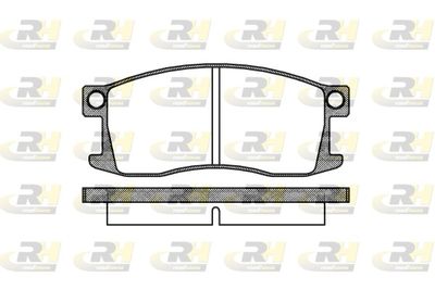 Bremsbelagsatz, Scheibenbremse