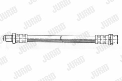 Тормозной шланг JURID 172480J для MERCEDES-BENZ CLC-CLASS