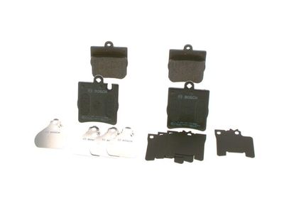 Комплект тормозных колодок, дисковый тормоз BOSCH 0 986 494 022 для MERCEDES-BENZ CLC-CLASS