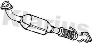 Катализатор KLARIUS 322574 для FORD S-MAX