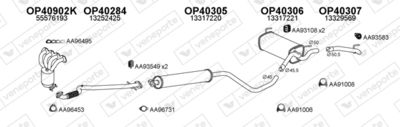 ABGASANLAGE VENEPORTE 400643