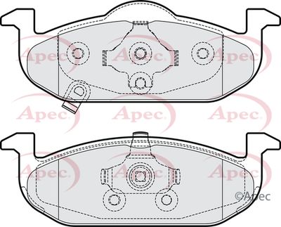 Brake Pad Set APEC PAD2177