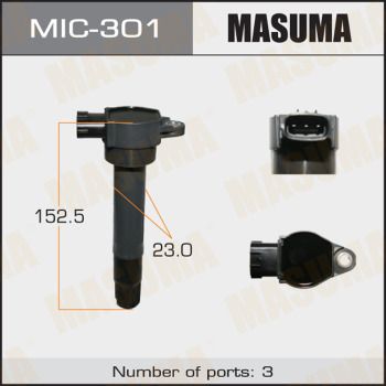 Катушка зажигания MASUMA MIC-301 для MITSUBISHI PAJERO