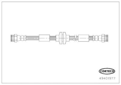BREMSSCHLAUCH CORTECO 49401977