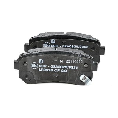 BREMSBELAGSATZ SCHEIBENBREMSE DELPHI LP3576 27