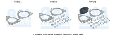 Монтажен комплект, изпускателна тръба BM Catalysts FK70021