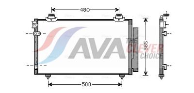 CONDENSATOR CLIMATIZARE AVA Clever Choice TO5481D