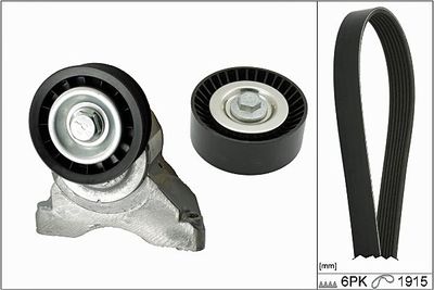 SET CUREA TRANSMISIE CU CANELURI